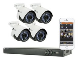4 Camera Outdoor IP System